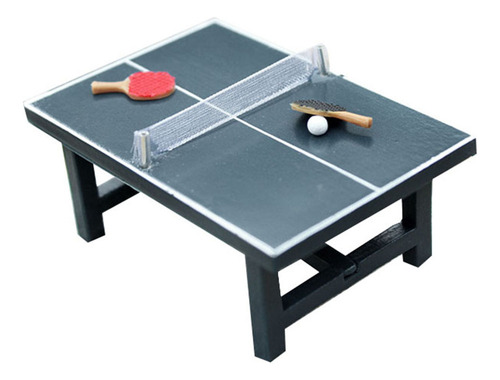Equipo Deportivo En Miniatura, Muebles De Mesa De Mini Pong