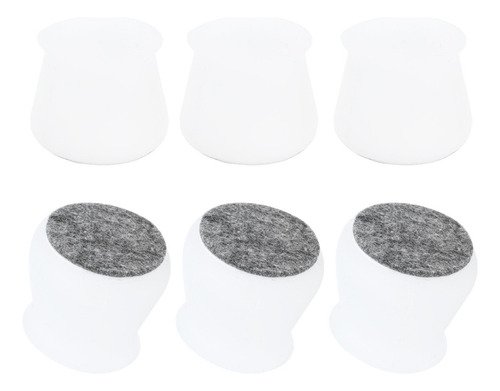 New Fieltro De Silicona Protector De Patas De Silla De 16
