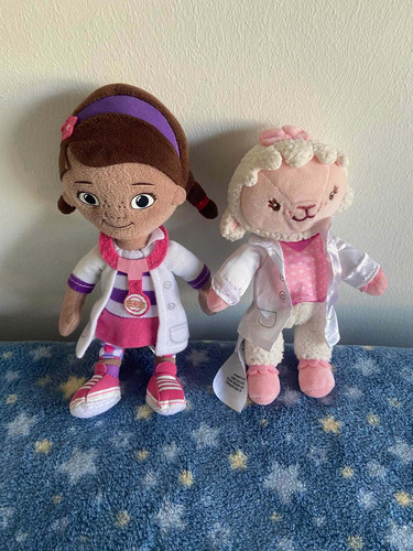 Set Peluches Doctora Juguetes Y Lambie Oveja 22 Cm Usados