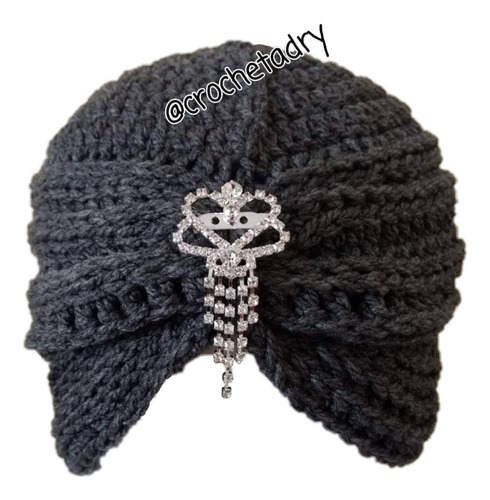 Turbante Tejido Crochet Adulto