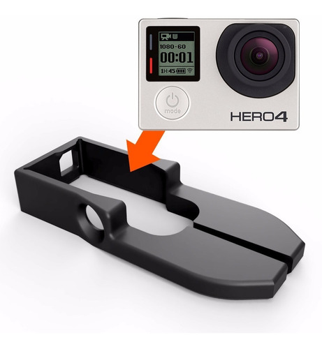 Adaptador Para Usar Gopro 3/4 No Gimbal Zhiyun Smooth 3