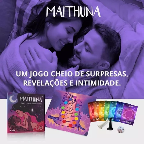 Jogo De Tabuleiro Sensual Para Casais Maithuna - A SÓS