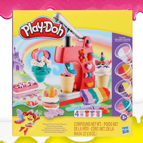 Play Doh Set De Dulces Y Helados Magicos Masa Juguete Hasbro Dulces Y Helados Mágicos