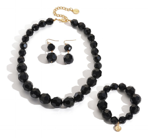 Coiris Conjunto De Collares De Hilo De Cuentas Acrílicas Gru