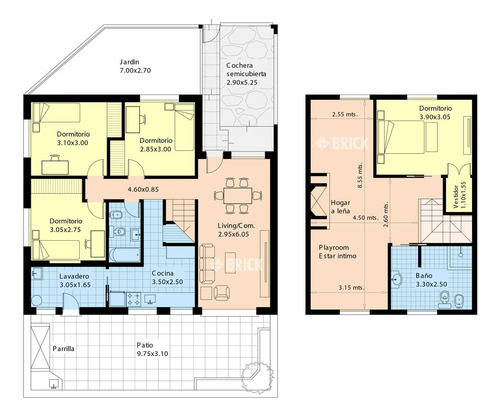 Ph En 2 Plantas C/entr Indep En Manuel Belgrano Al 1700 - 196 M2 Tot Impecable Garage Patio C/parr