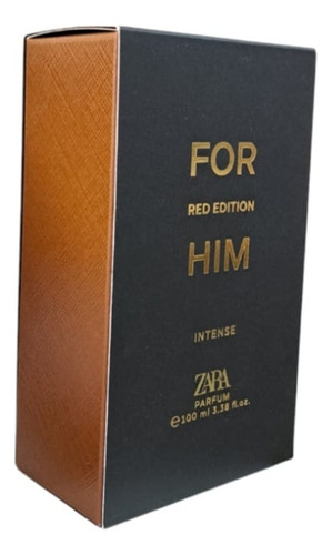 Perfume Zara. For Him Red Edition Intense. Parfum. 100ml