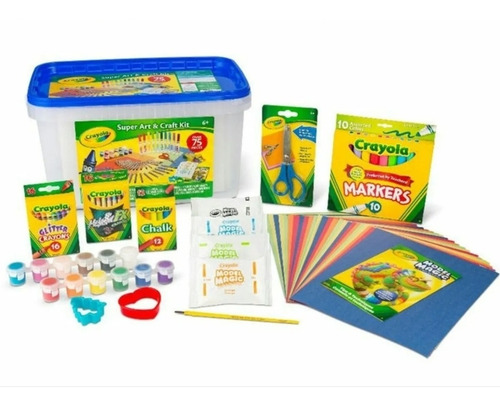 Crayola Super Art And Craft Kit De 75 Piezas. En 55 Vrds.