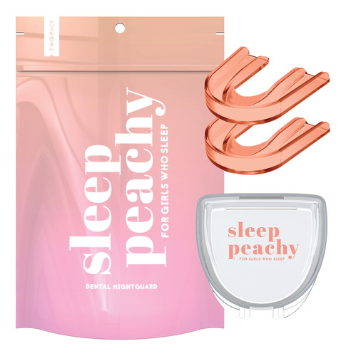 Sleep Peachy Night Guard Para Mujer, Paquete De 2 Protectore