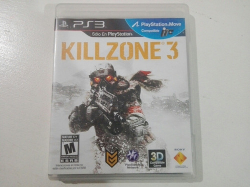 Juego Kill Zone 3 Playstation 3 Ps3 Físico Usado Canje