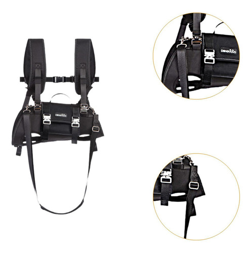 H, Mochila Transportadora Mascotas Con Piernas Afuera, A La