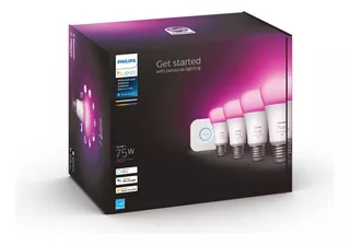 Focos Philips Inteligentes Hue White And Color 1100 E26