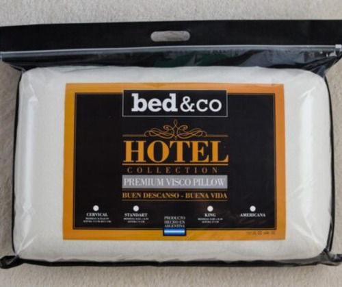 Almohada Bed&co Hotel Premium Visco Pillow Standart 65x39cm
