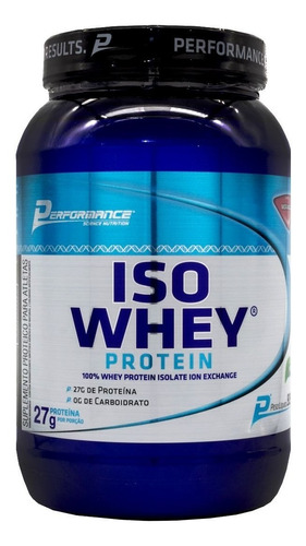 Iso Whey Protein 900g - Perfomance Nutrition - Wpi