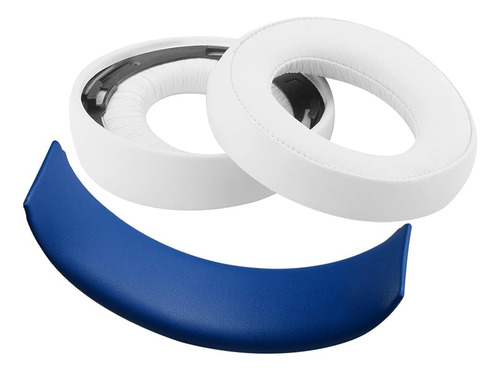 Almohadillas Para Auriculares De Sony Ps4 Y Mas, Blanco
