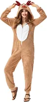 Comprar Pijama Disfraz Kigurumi Rodolfo Reno Navidad Adultos Unisex