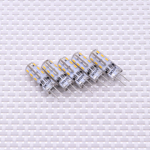5 Bombillas Led Smd G4 De Bajo Consumo, 12 V, 1,5 W, 24 3014