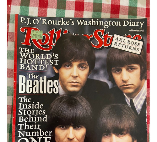 Revista Rolling Stone Beatles Usa (lennon, Mccartney)