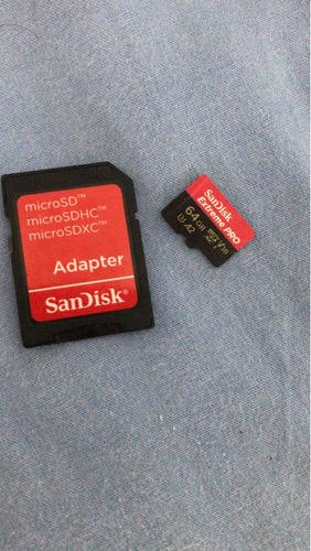 Imagem 2 de 2 de Cartão Microsdhc 64gb Extreme Pro Classe 10 Uhs-3 170mb/s 4k