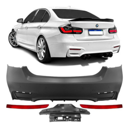 Kit Parachoque Traseiro Transforma M3 Para 320i 328 335i F30