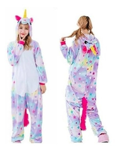 Pijama Kigurumi Unicornio De Estrellas