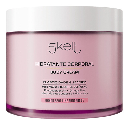  Hidratante Body Cream Urban Beat Skelt 200ml