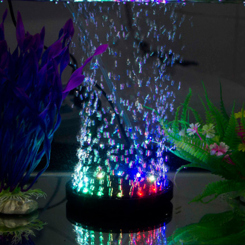 Burbuja Led Para Acuario, Impermeable, Colorida, Decorativa