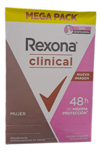 Desodorante Rexona Clinical 20 X8.5g - g a $2862