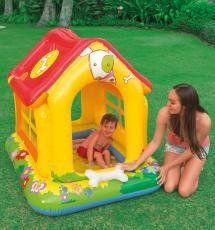 Pileta Inflable Cucha/casita Para Niños Intex