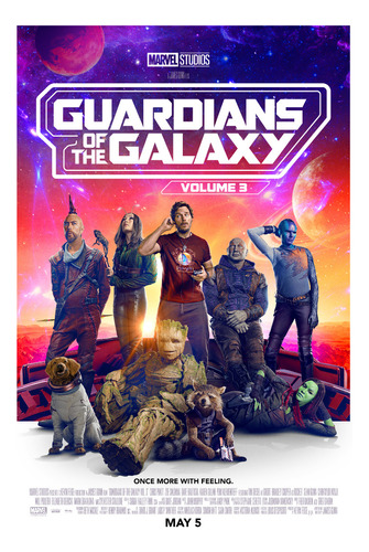 Posters Guardians Of The Galaxy Vol3 Lona Peliculas 90x60 Cm