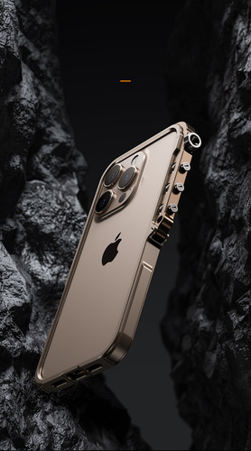 Funda Bumper Armor De Metal Y Aluminio For iPhone 14/15/16