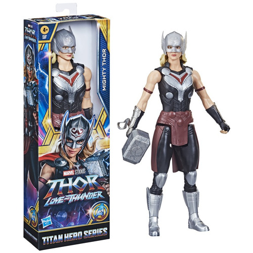 Imagen 1 de 3 de Marvel Avengers Titan Hero Series Mighty Thor 30 Cm
