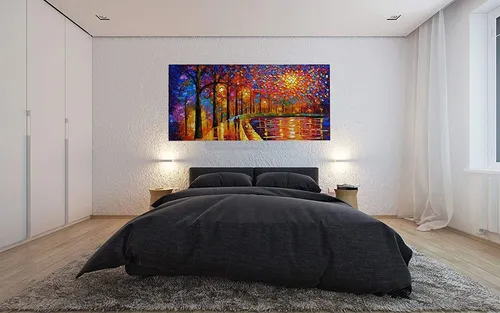 Arte Contemporáneo Paisaje Im Onista Pintura Al Óleo...