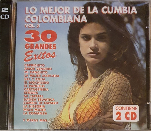 Cd Lo Mejor De La Cumbia Colombiana Vol3 - 2cds - Nuevo