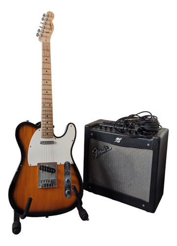 Guitarra Fender Telecaster Squier Affinity Series + Ampli