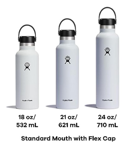 Agua Bucal Estándar De Acero Inoxidable Hydro Flask