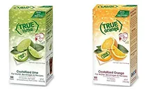 Comprar Paquete De 100 Sobres De Mezcladores De Agua True Lime Y Tru