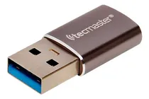 Comprar Adaptador Otg Usb 3.0 Tipo C Hembra A Usb-a Macho Color Plateado