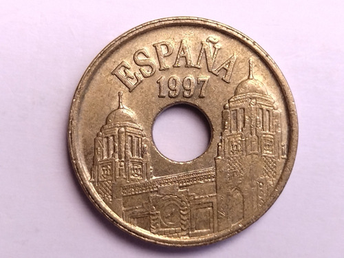 Moneda 25 Pesetas España 1997 Melilla