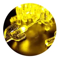 Comprar Luces Navidad Guirnalda Led 28 Luces En Forma De Cactus