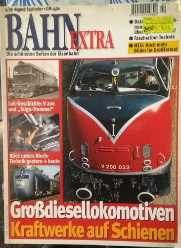 Trenes (revista Importada - Alemania) Coleccionismos