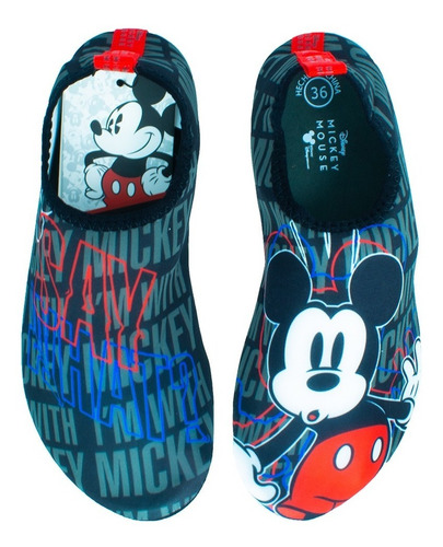 Imagen 4 de 4 de Aqua Shoes Disney Azul Moletto