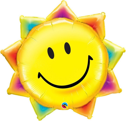 Globo Sol Metálico Qualatex 34