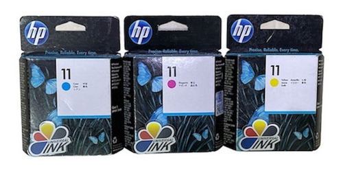 Cabezales Hp 11 C-m-y Originales