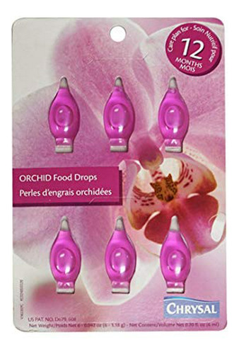 Orquídea De Alimentos. 6 Gotas 5-6-7 Con El Plan De Asistenc