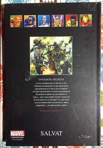 Invasion Secreta Tomo Tapa Dura Editorial Salvat