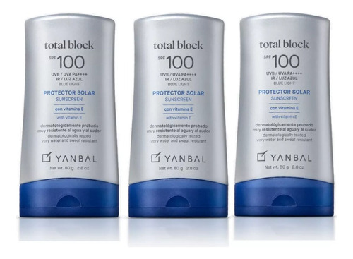Total Block Spf100  Packx3
