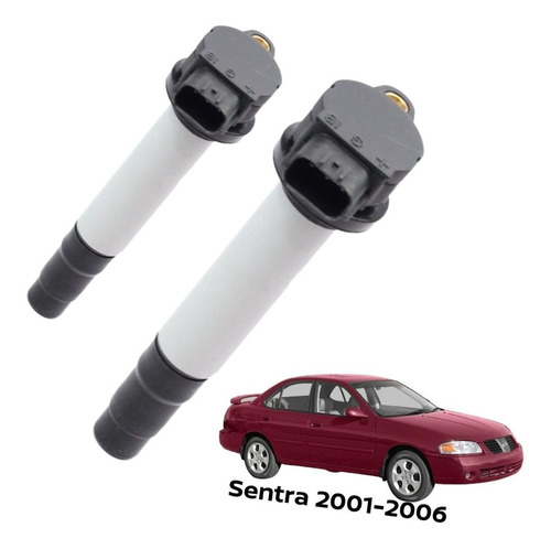 Set 2 Bobinas Sentra 1.8 2001 Voltamax