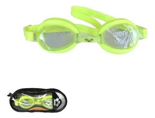 Óculos Para Natação Arena Bubble Junior Infantil Neon Cor Verde Neon