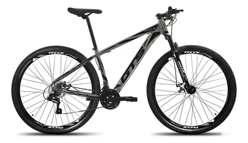 Bicicleta Aro 29 Gts Alumínio Rdx 24v Freio A Disco Cor Cinza/preto Tamanho Do Q