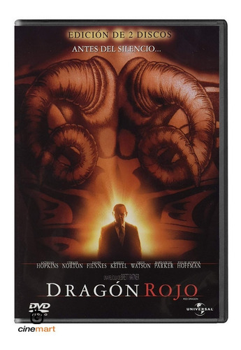 Dragon Rojo Anthony Hopkins Pelicula Dvd